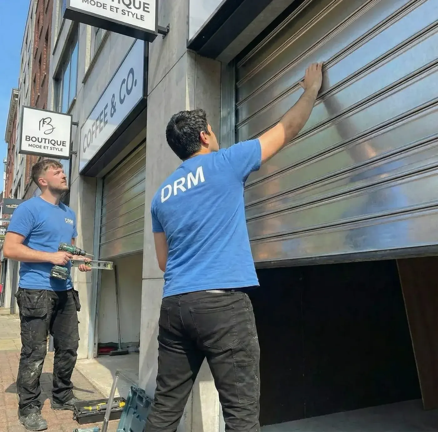 Dépannage rideau métallique d'urgence à Sarcelles